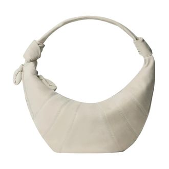 Christophe Lemaire Handbags, female, Blue, Size: ONE SIZE Fortune Croissant Bag