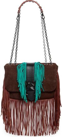 Longchamp Small Amazone Convertible Crossbody Bag in Ebony at Nordstrom Rack