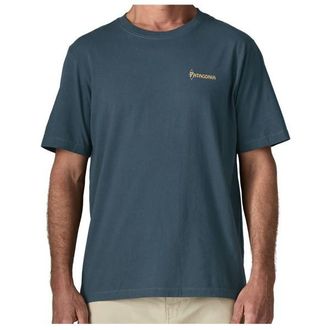 Patagonia Water People Banner T-Shirt T-Shirt f&uuml;r Herren | blau