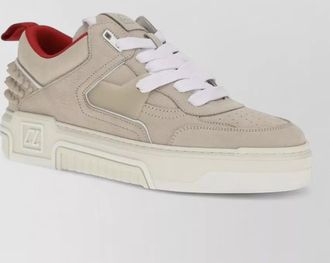Christian Louboutin astroloubi calf leather sneakers pull tab