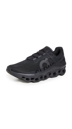 On RUNNING 61.99025-99 CLOUDMONSTER Women All Black UK 10.5