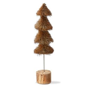 Tag Medium Taupe Sisal Tree Decorative Sculpture for Holidays in Brown at Nordstrom