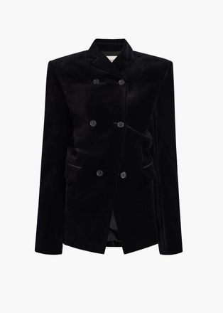 Khaite Velvet Blazer - Black