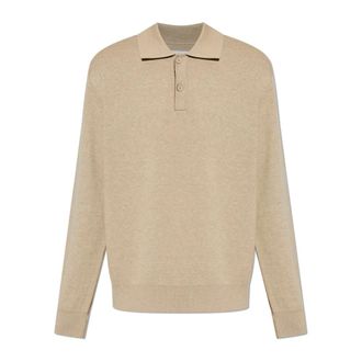 Sams&oslash;e & Sams&oslash;e Tops, Heren, Beige, XL, Katoen, Sanino Polo