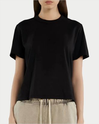 Les Tien Jane Classic Tee In Black
