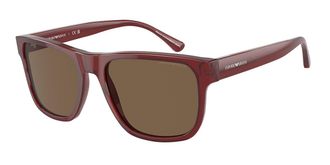 Emporio Armani EA4163 507573 Mens Sunglasses Burgundy Size 56