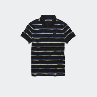 Canada Goose Polo &agrave; rayures Beckley (Hommes, Green Colbourne Stripe, TTG)