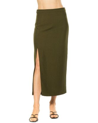 Alexia Admor Onyx Midi Skirt
