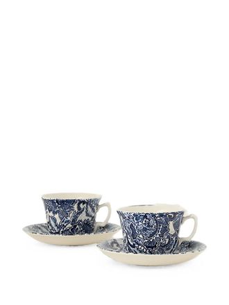 Ralph Lauren Home Taza&platillo Peonia Descolorida-s/2