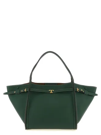 Tod's Bicolor Calfskin Tote Womens Bag