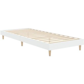 vidaXL Giroletto Bianco 75x190 cm in Legno Multistrato - Vidaxl
