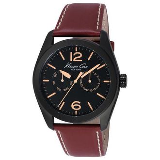 Kenneth Cole Mens Watch IKC8063 (44 mm) - Brown - One Size