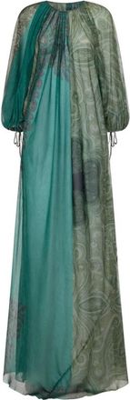 Pierre-Louis Mascia Jurken - Dames - Avondkleed - Blauw - ONE Size - Kleedjes