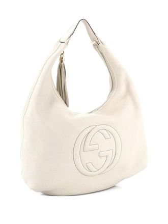 Gucci Soho Leather Large hobo bag - Beige