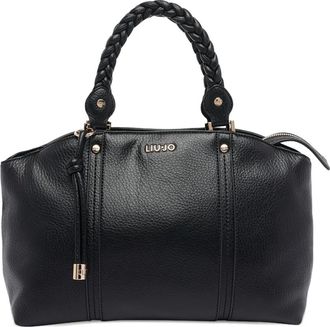 Liu Jo Borsa a tracolla con manico intrecciato - Nero