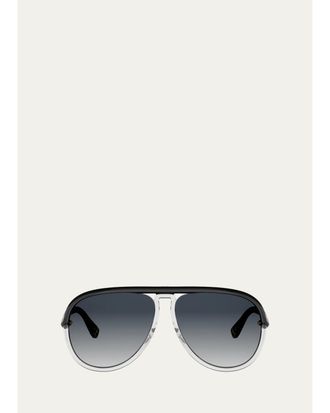 Dior Twincolors 61MM Aviator Sunglasses