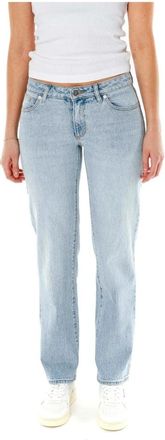 Abrand Straight Jeans - Dames - Regular Fit Jeans - Blauw - W31 - Jeans