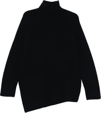 Christian Wijnants Maglione in lana a collo alto - Blu