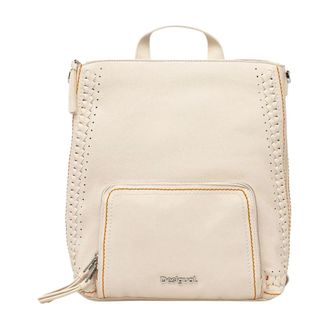 Desigual Tassen, Dames, Beige, ONE Size, Leer, Trama Pretoria Rugzak