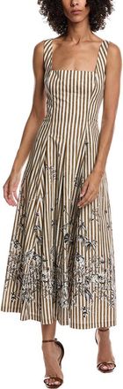Lela Rose Caitlin Midi Dress