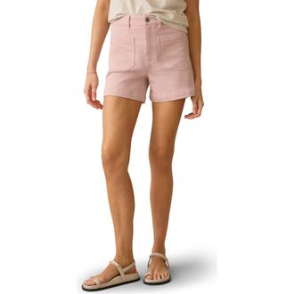 Faherty Stretch Terry Patch Pocket Shorts in Spring Quartz at Nordstrom Rack, Size 26