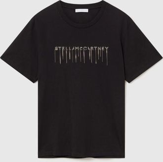 Stella McCartney Embroidered Stella Logo T-Shir