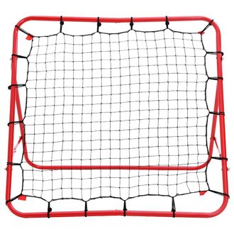 vidaXL Red De Rebote De F&uacute;tbol Ajustable 100x100 Cm