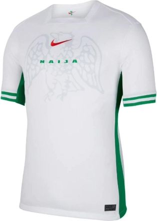 Nike Dri-FIT Nigeria 2024 Stadium Home Football Replica Shirt White Green FQ8837-100