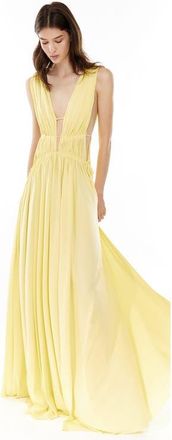 Mother of All Helena Maxi Dress in Yellow at Nordstrom, Size Medium