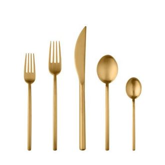 Mepra Due Flatware Set - 20 Pieces in Ice Gold at Nordstrom