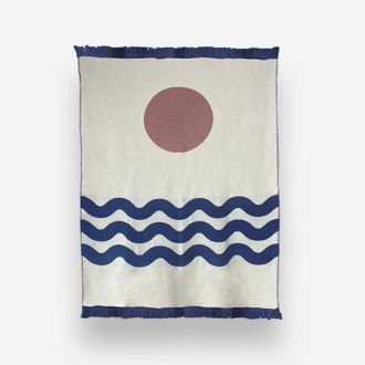 OEM Manta De Surf De Algod&oacute;n Azul B&aacute;ltico