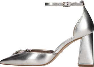 Guess Schoenen, Dames, Grijs, 40 EU, Leer, Flpbsylem 08 Pomp