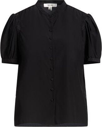 Frame Denim LACE SHOULDER INSET BLOUSE