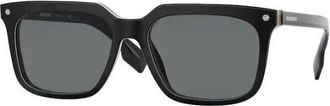 Burberry Carnaby Be 4337 - Heren - Zonnebrillen - Zwart - 56 MM - Accessoires