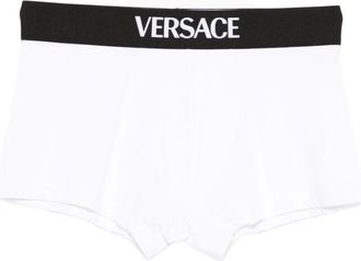 Versace Bottoms, male, White, Size: L White Underwear for Men