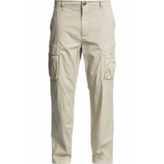 Parajumpers Slim-fit Trousers, male, Beige, W34, Lightweight Cargo Trousers Beige Edmund Gd