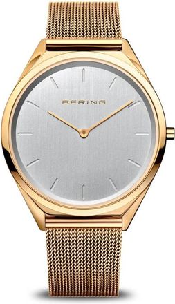 Bering Ultra Slim - Dames - Horloges - Geel - ONE Size - Accessoires