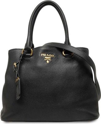 Prada Pre-owned Prada Vitello Daino Open Convertible Tote Ladies 8C3Z1U7XQ0RIH77Z