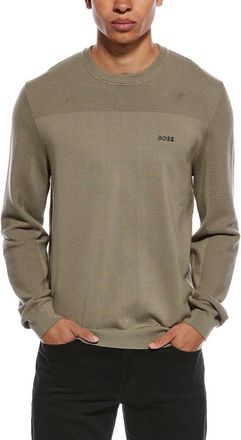 HUGO BOSS Boss Hugo Boss Momentum Wool-Blend Crewneck Sweater