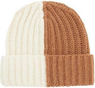 8 by YOOX RECYCLED WOOL BICOLOR BEANIE