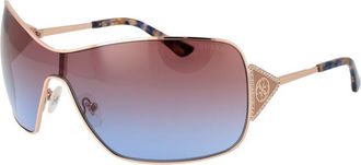 Guess Gold Metal Womens Sunglasses