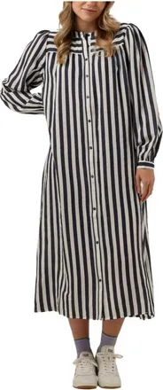 Lollys Laundry Jess Jurk - Dames - Shirt Kleedjes - Veelkleurig - S - Kleedjes