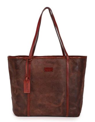 OLD TREND Alder Genuine Leather Everyday Shoulder Tote in Brown at Nordstrom