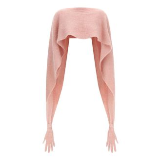 Moschino Dames, Jassen, Roze, Maat: ONE Size Mohair