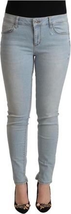 Liu Jo Mid Waist Skinny Denim - Dames - Skinny Jeans - Blauw - W32 - Denim - Jeans