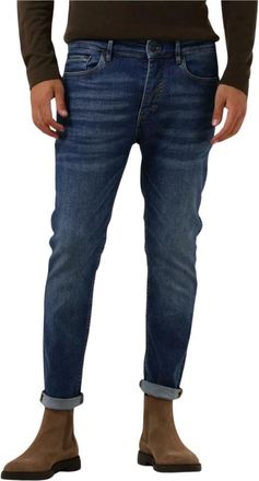Drykorn Slim Fit Donkerblauwe Jeans - Heren - Slim Fit Jeans - Blauw - W36 L34 - Denim - Jeans