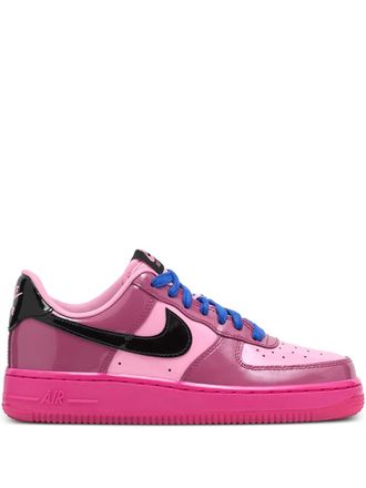 Nike Air Force 1 lace-up sneakers - men - Rubber/Calf Leather/Fabric/Calf Leather - 11.5 - Pink