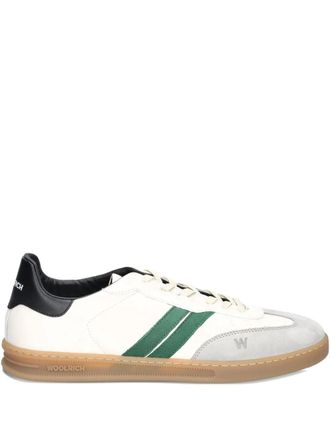 Woolrich leather stripe sneakers - Neutrals