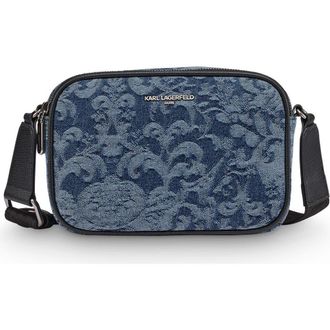 Karl Lagerfeld Maybelle Crossbody in Denim at Nordstrom