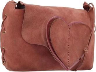 Gucci Pre-owned Cross Body Bags, female, Pink, Size: ONE SIZE Pre-owned Vintage Shoulder Bag